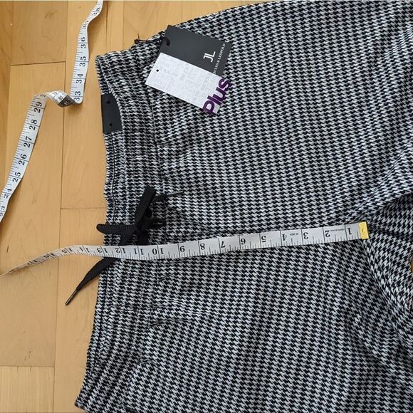 New JULES & LEOPOLD Houndstooth pants 1X @B4 - Picture 8 of 10